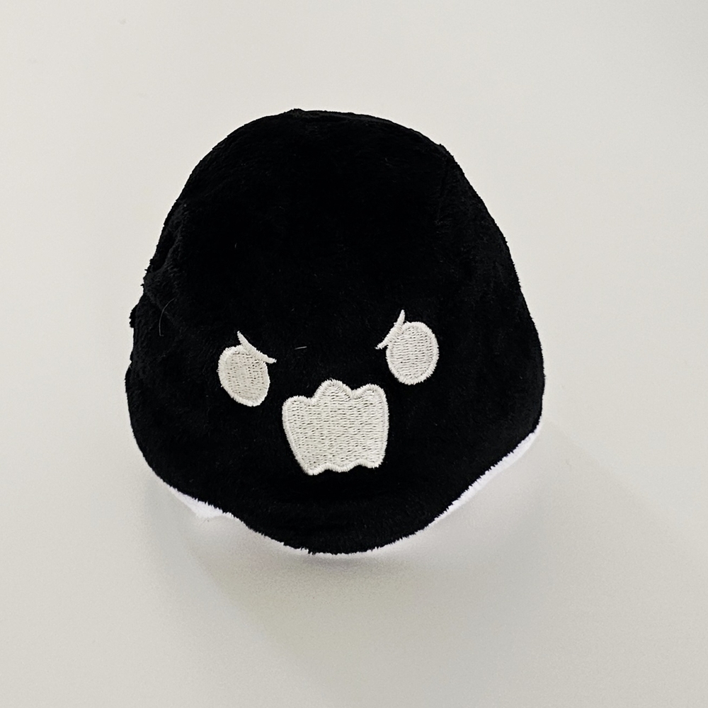 Halloween Reversible Scary/Scared Ghost Plush